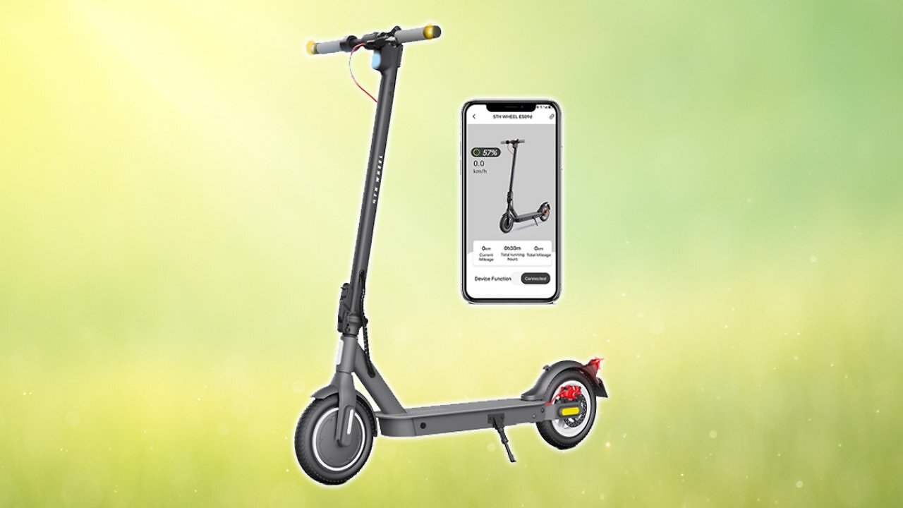 [11/06/2025] E Scooter mit Straßenzulassung,10 Zoll E Roller, Max 32km/40km Reichweite 20km/h, Elektro Scooter bis 120kg, Blinker, APP-Verbindung, Vierfache Stoßdämpfung, Duales Bremssystem E Roller für Erwachsene Amazon Angebot