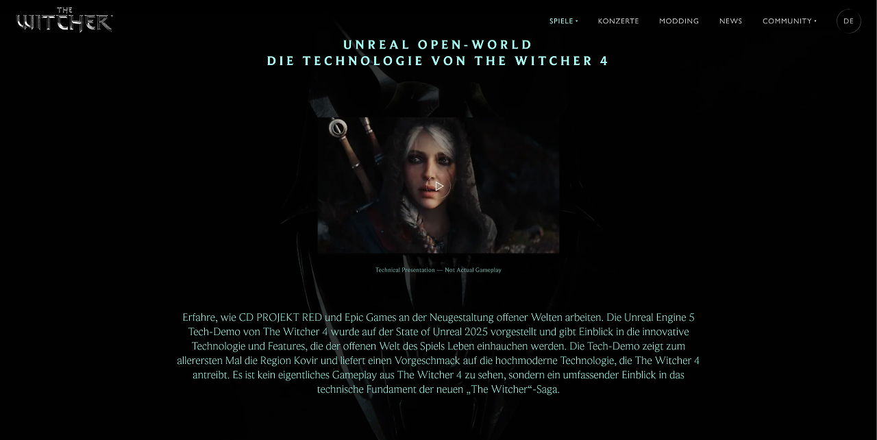 [04/06/2025] The Witcher 4