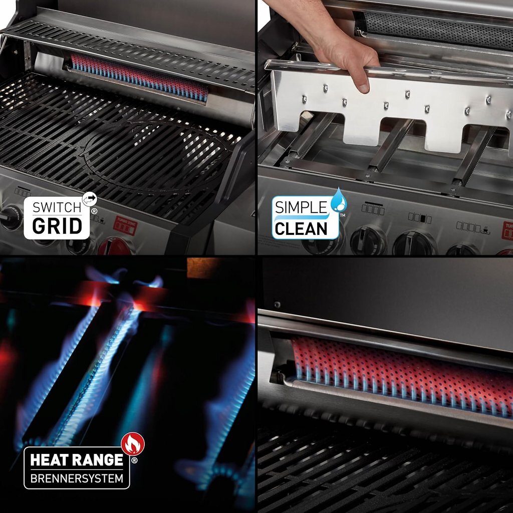 Moderne Technik, hohe Funktionalität: Enders Gasgrill Monroe Pro 3 SIK Turbo.