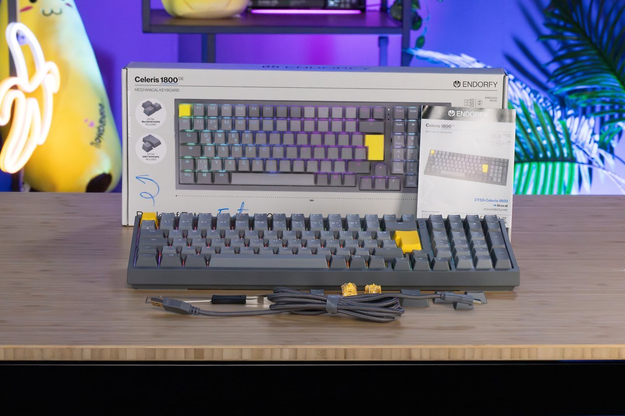 [16/06/2025] [PCGH-Ratgeber] Endorfy Celeris 1800 im Test: Klasse Custom-Tastatur für unter 100 Euro (1)