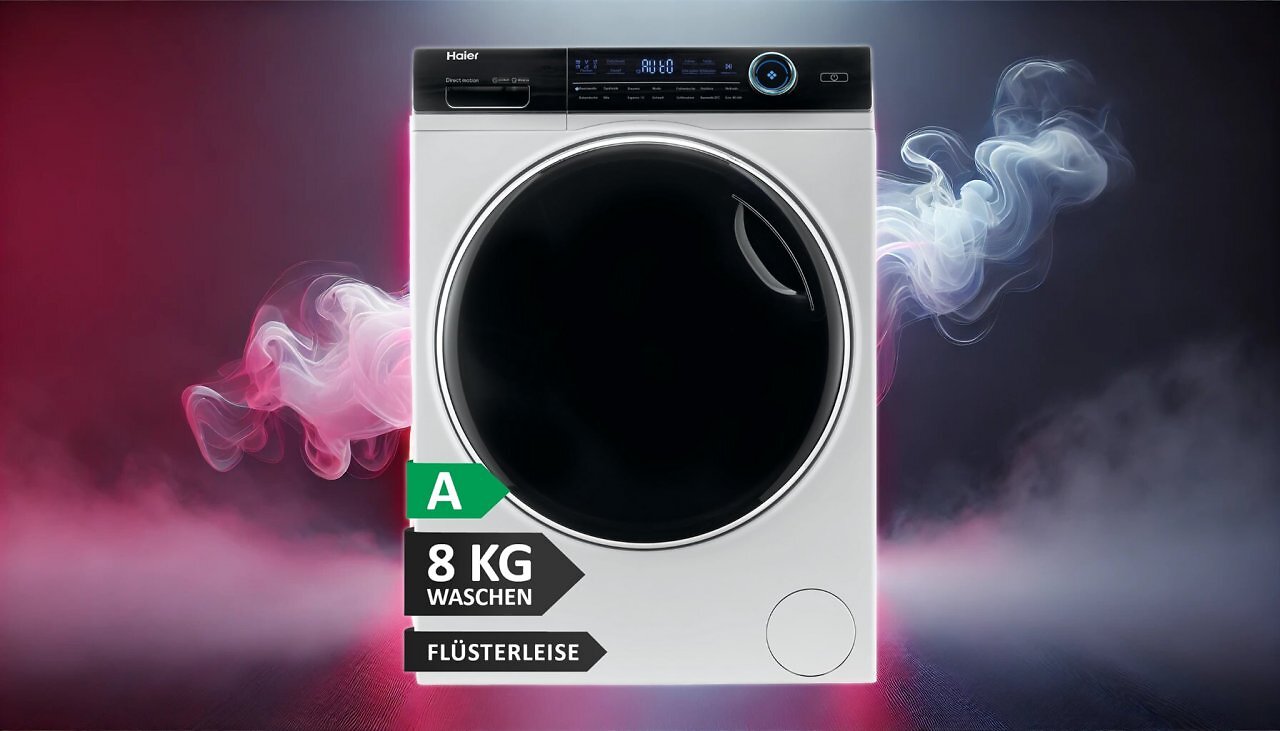 [05/06/2025] Jetzt mit 40 % Rabatt: Amazon wirft Haier I-PRO SERIE 7 Waschmaschine raus - schon 100x bestellt!