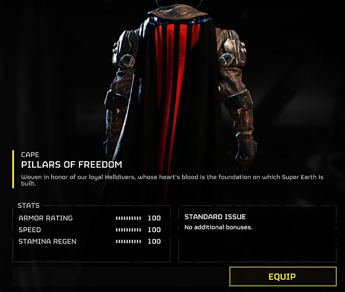 Cape "Pillars of Freedom"