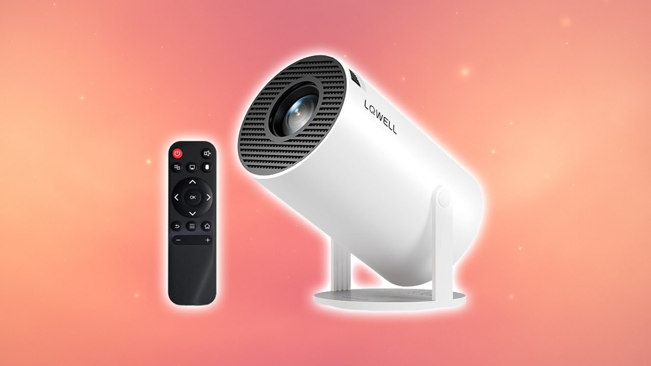 [12/06/2025] LQWELL HY300 PRO Mini Beamer, 4K 1080P Unterstützung, mit Android 11, WiFi 6, Bluetooth 5.0, unterstützt Airplay & Miracast, tragbarer Heim- und Outdoor-Projektor, für Android/iPhone/PC/Mac/Switch Amazon Angebot