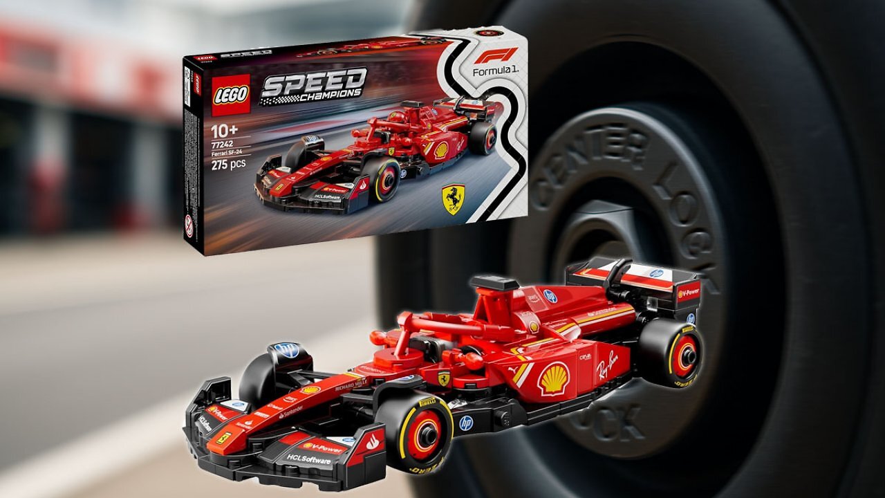 [27/06/2025] Lego Ferrari SF 24 F1 Modellauto zum neuen Tiefstpreis.