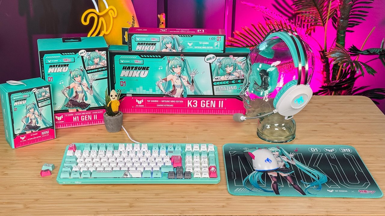 [23/06/2025] Hier ist die gesamte Kollektion der Peripherie zu sehen, das Gesamtbild ist optisch auf jeden Fall ein Hingucker und für Miku-Fans fast ein Muss!