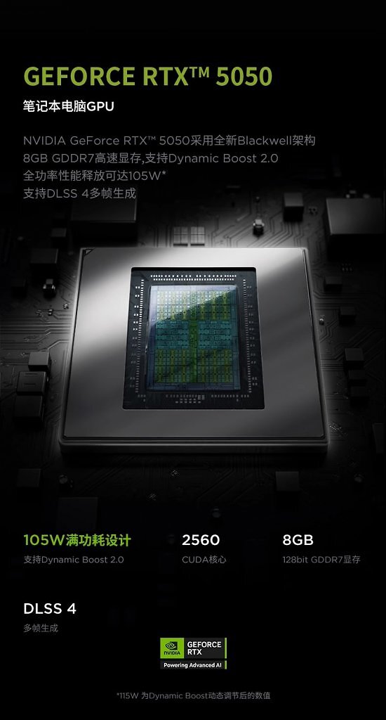 [24/06/2025] Nvidia hat die RTX 5050-Modelle für Notebooks freigegeben.