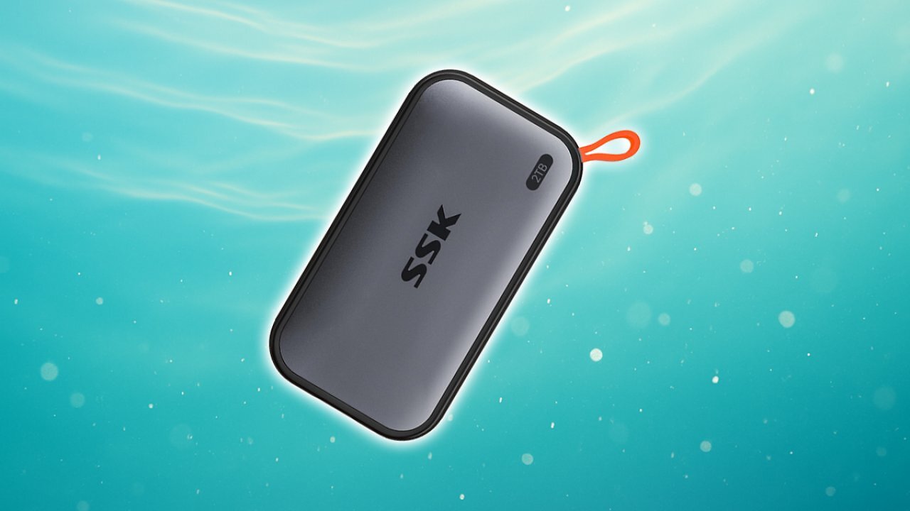 [12/06/2025] SSK 2 TB tragbare Externe NVME-SSD, bis zu 1050 MB/s, Extreme Übertragungsgeschwindigkeit, USB 3.2 Gen 2 Solid State Drive für Typ-C-Smartphones, PS5, Xbox, Laptop, MacBook/Pro/Air und mehr Amazon Angebot