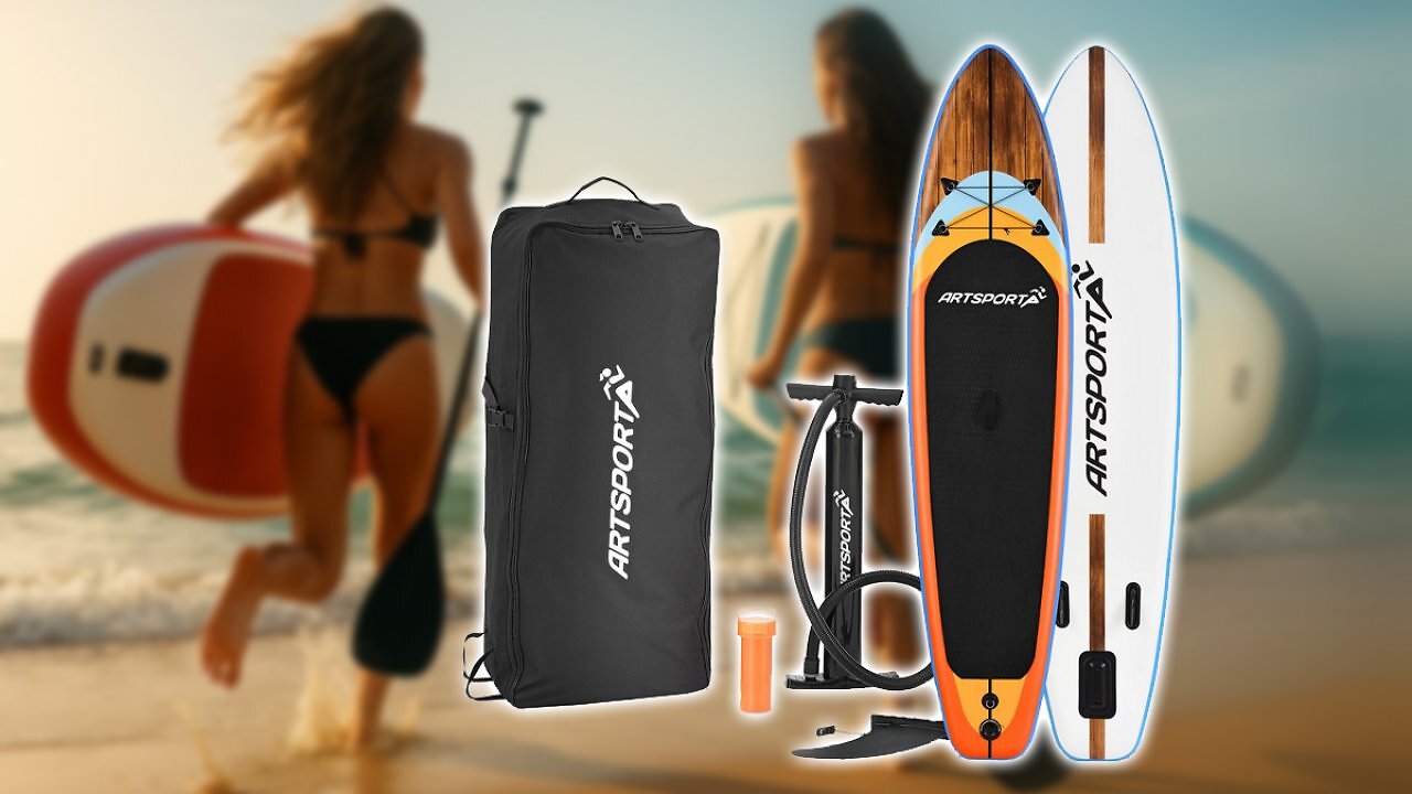 [18/06/2025] Netto macht Amazon nass: Fast 300 Euro Rabatt auf Stand-Up-Paddle-Bestseller - aber nur für kurze Zeit!