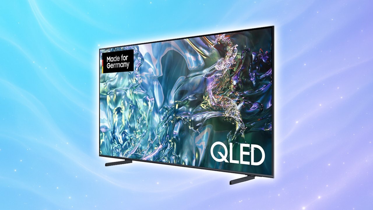 [25/06/2025] Samsung QLED 4K Q60D Fernseher 50 Zoll (125cm), TV mit Cloud-Gaming Hub, 60Hz HDR-Panel, 4K Upscaling, Tizen OS, Smart TV, Alexa, Knox Security, 3D Surround Sound & Q-Symphony [2024] [Energieklasse E] Amazon Angebot