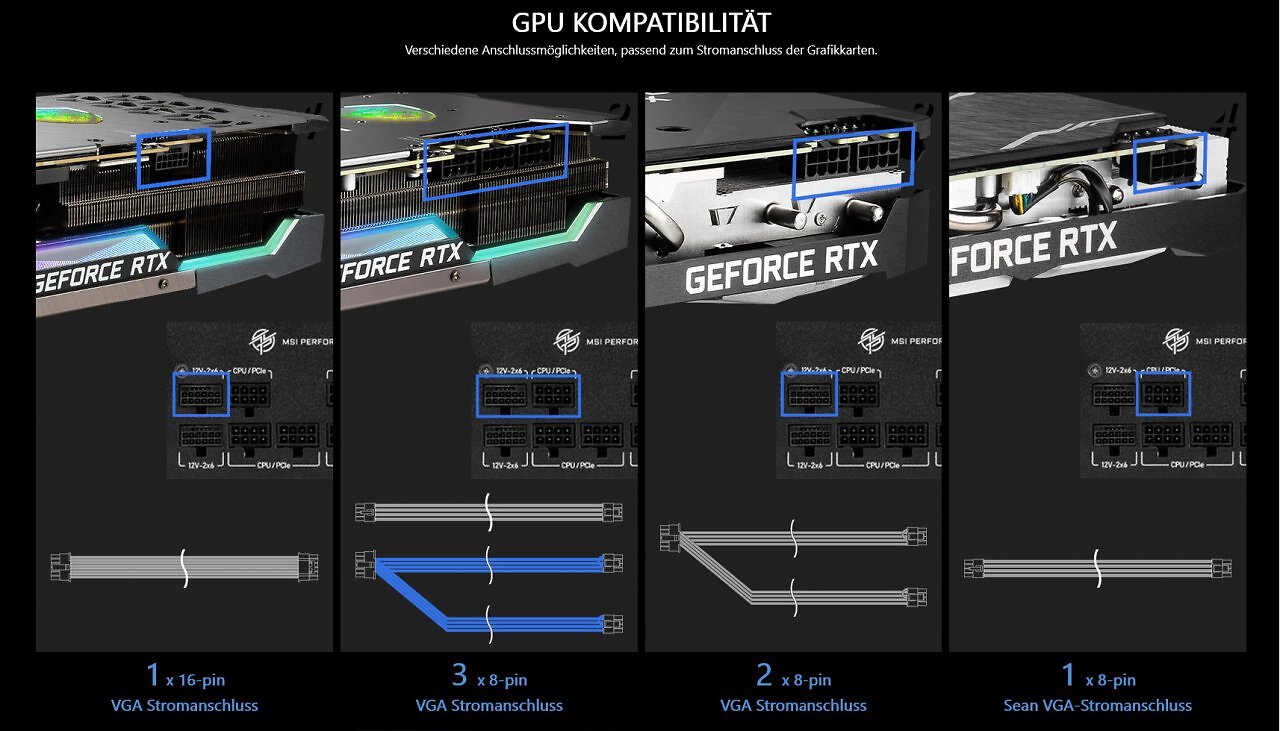 [17/06/2025] MSI-Netzteile: Adapter für 8-Pin-Stromstecker werden nachgereicht