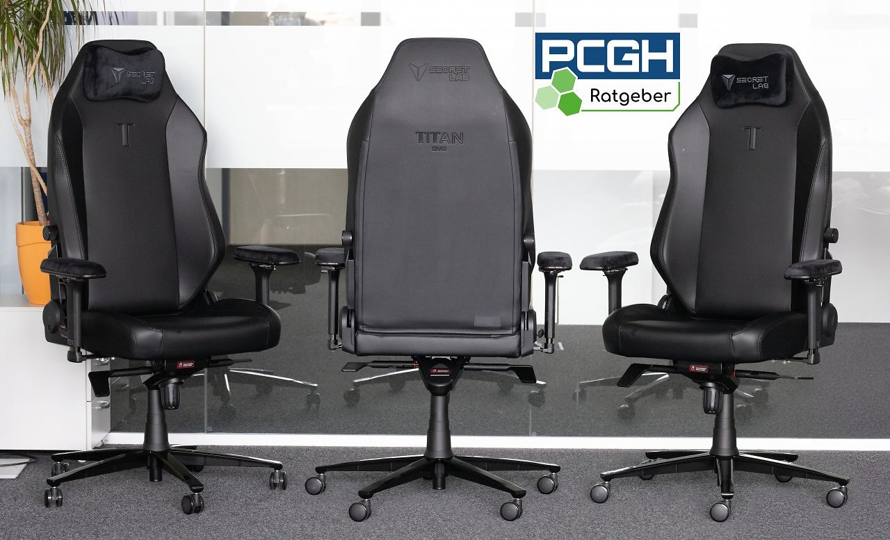 [02/06/2025] [PCGH-Ratgeber] Secretlab Titan Evo Nanogen XL im Test: Super Sitzkomfort für große Gamer! (1)