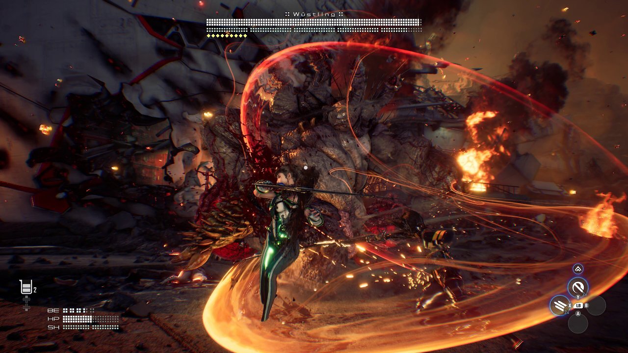 [11/06/2025] Das Action-geladene und effektvolle Gameplay ist flott, zackig und durchaus anspruchsvoll. Neben Gemetzel stehen außerdem einige kleinere Geschicklichkeitseinlagen sowie Knobeleien an. Dazu ertönt - je nach Szene - poppige bis ochestral 