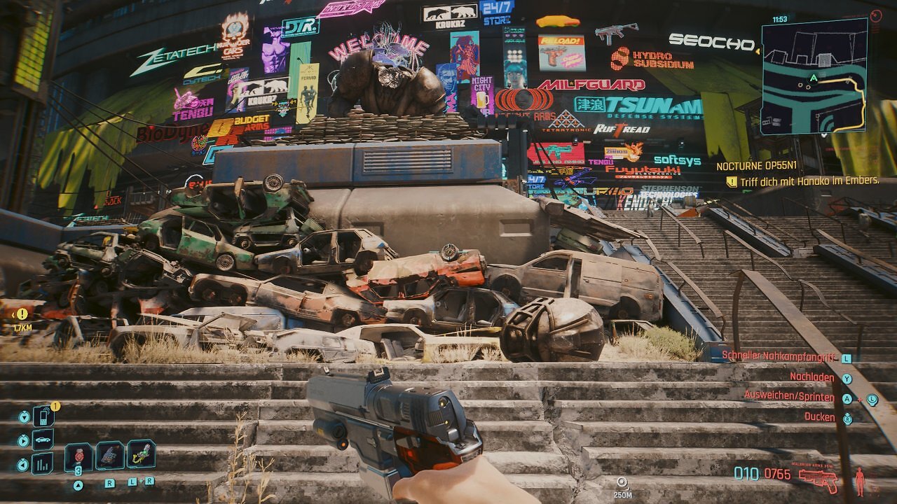 Switch 2 Cyberpunk Schrotthaufen