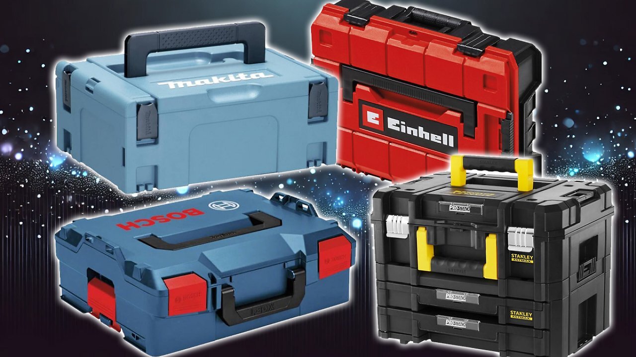 [16/06/2025] Amazon räumt vor dem Prime Day auf: Ab 11 € für Systemkoffer von Makita, Bosch, Einhell & Stanley