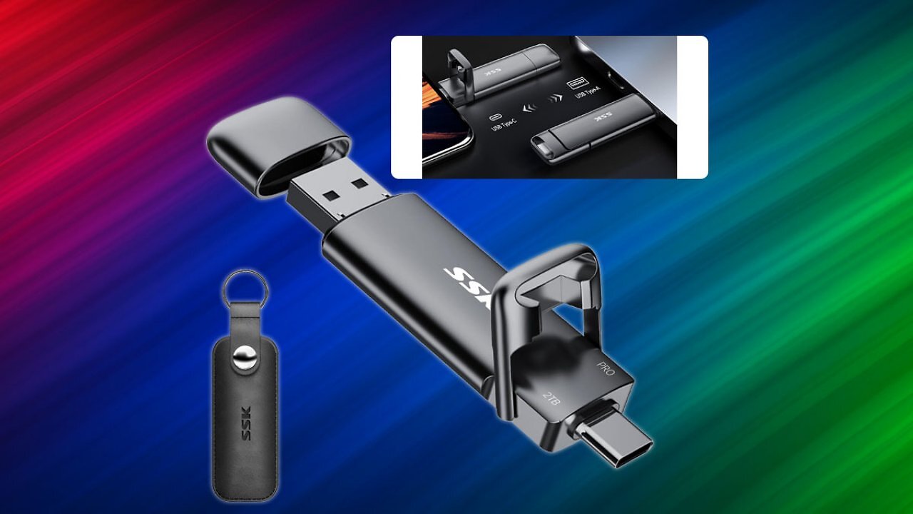[03/06/2025] USB-Stick SSK SD301 Pro 2TB zum Tiefstpreis