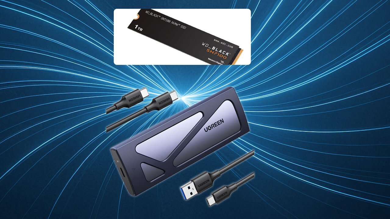 [04/06/2025] Ugreen USB 3.2 SSD-Adapter 90541 zum Tiefstpreis und weitere SSD-Deals.