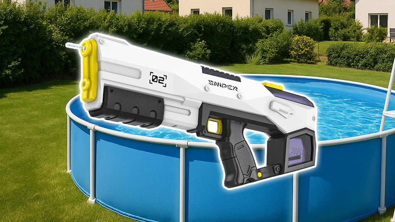 [24/06/2025] Sorgt für Abkühlung und ist Amazon-Bestseller: Elektrische Wasserpistole mit Gutschein