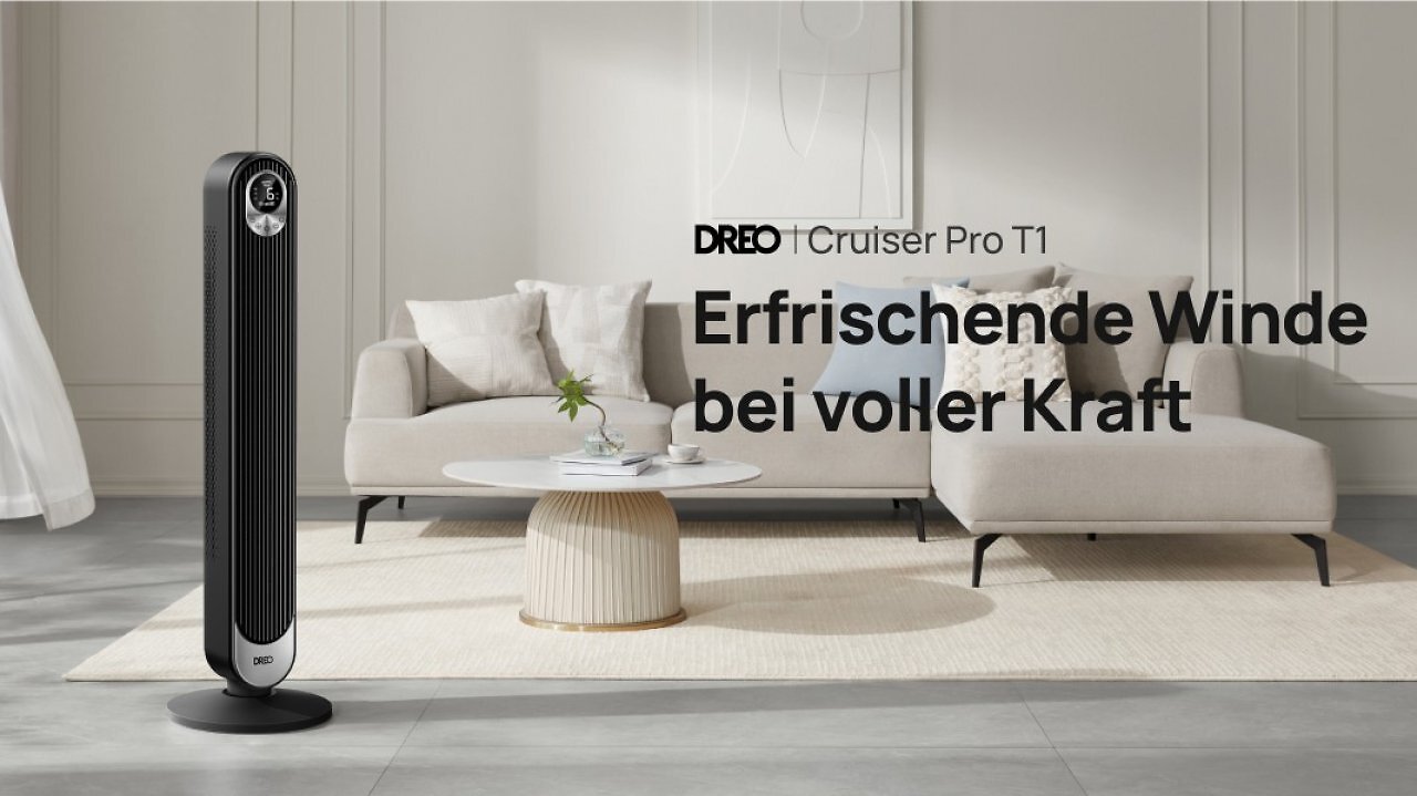 [04/06/2025] Amazon haut Bestseller-Turmventilator für 34 € raus - über 4.000 Bestellungen, ohne Abluftschlauch