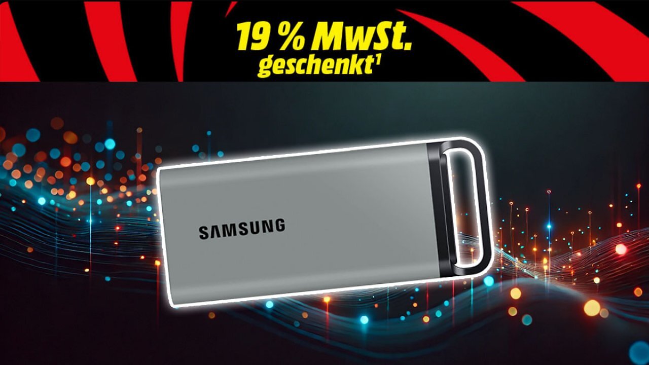 [29/06/2025] Kein Scherz! Samsung Portable SSD T5 Evo 2 TB für 83 Euro - aber nur noch bis morgen
