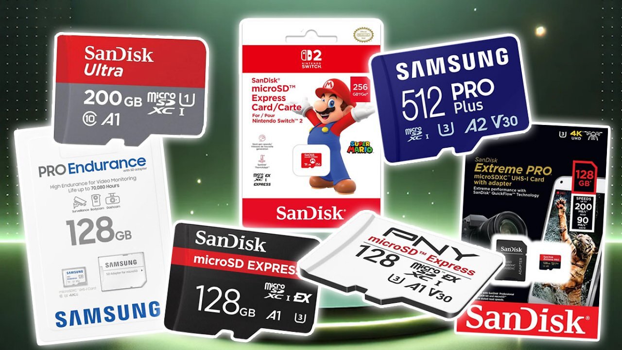 [18/06/2025] Auch für Switch 2: Ungeschlagen günstige Speicherkarten von Sandisk, Samsung & Co.