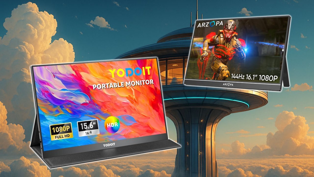 [02/06/2025] Für Steam Deck, Laptop uvm.: Amazon gibt tragbaren Monitor (IPS) für 68 € ab - nie billiger