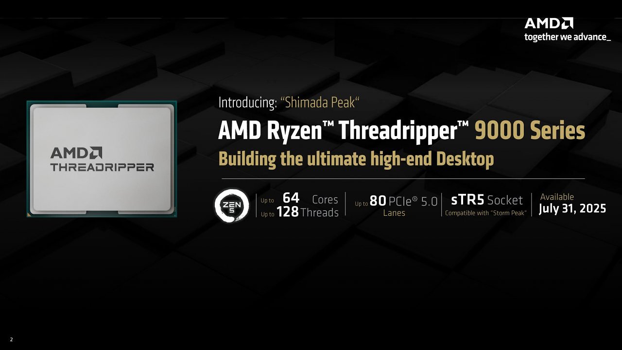 [30/07/2025] AMD Ryzen Threadripper 9980X & 9970X im Test: Eine Urgewalt der Kerne (4)