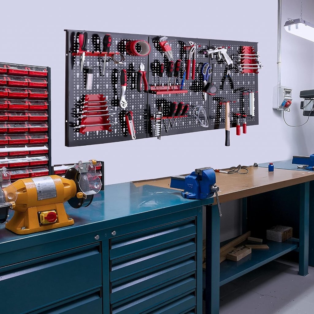 Für Wera, Knipex, Wiha & Co.: Metall-Werkzeugwand rutscht kurz unter 30€ - Ordnung in der Werkstatt