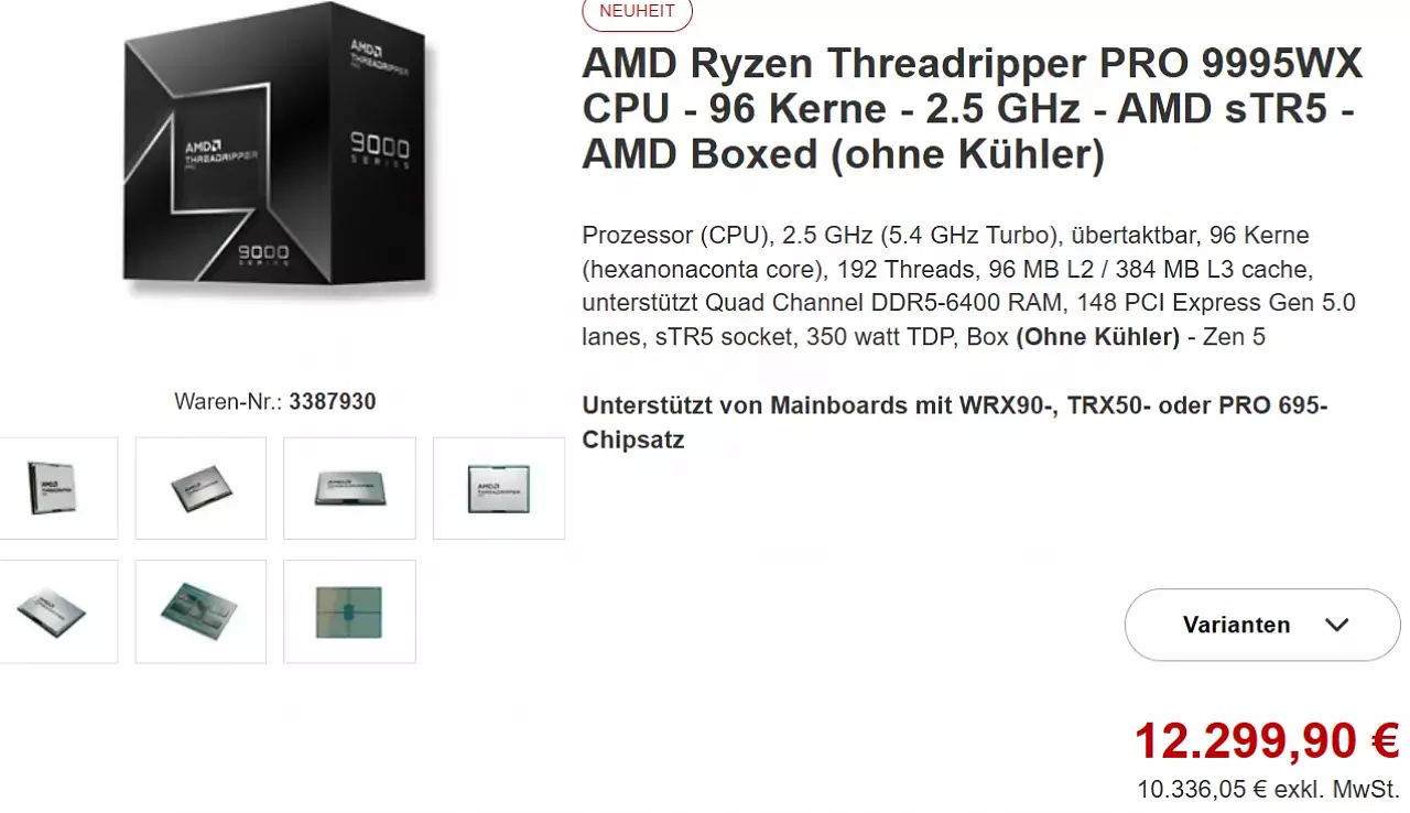 [09/07/2025] AMD Ryzen Threadripper Pro 9995WX (1) (2)