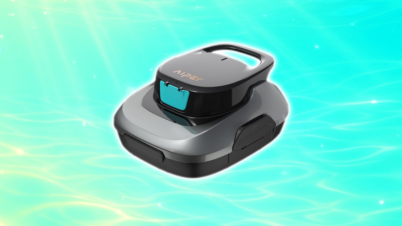 [08/07/2025] AIPER Poolroboter, Kabelloser Poolsauger Akku, 90 Minuten Reinigungszeit, Automatische Reinigung mit Selbsteinparkfunktion, Kompakter und Leichter Poolreiniger Ideal für Pools mit Flachem Boden Amazon Angebot