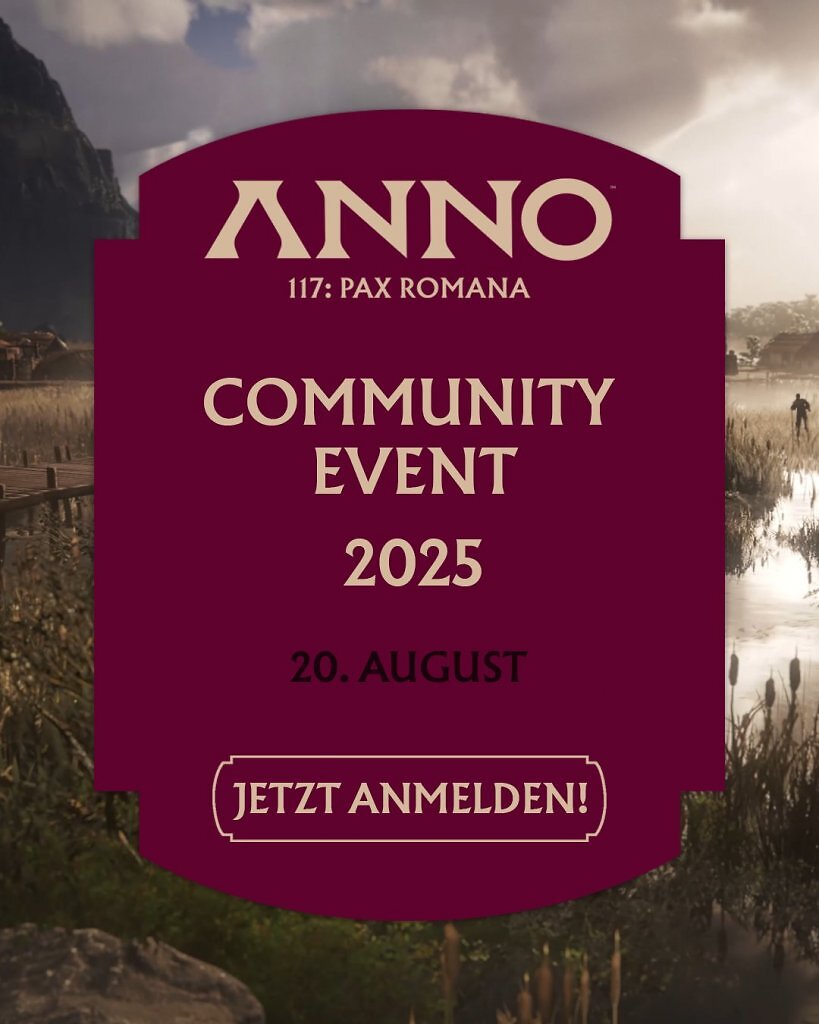 [11/07/2025] Anno 117: Pax Romana Community Event