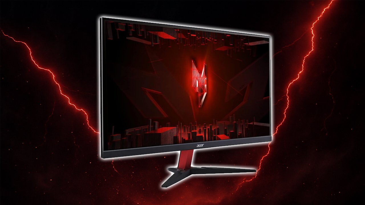 [14/07/2025] Acer Nitro KG272S3 Gaming Monitor 27 Zoll (69 cm Bildschirm) Full HD, 180Hz, bis zu 0.5ms (GTG), 2xHDMI 2.0, DP 1.2, FreeSync Premium, Schwarz, ‎UM.HX2EE.301 Amazon Angebot