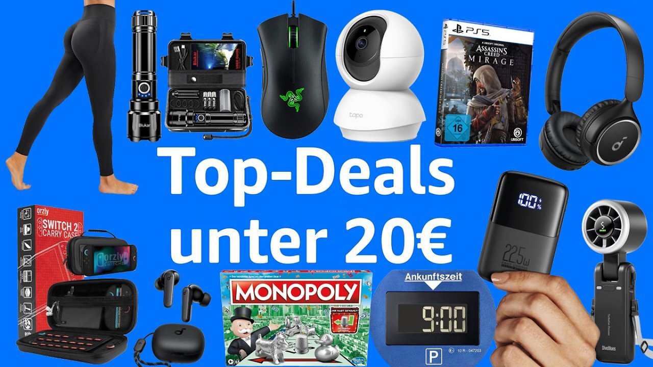Der billigste Prime Day: Die 60 besten Angebote unter 20€ bei Amazon
