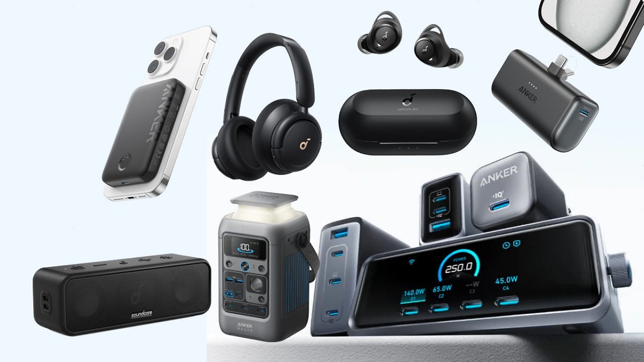 Amazon wirft Anker raus: Rabatte bis 75% auf Ladegeräte, USB-Kabel, Powerbanks, Kopfhörer & Co.
