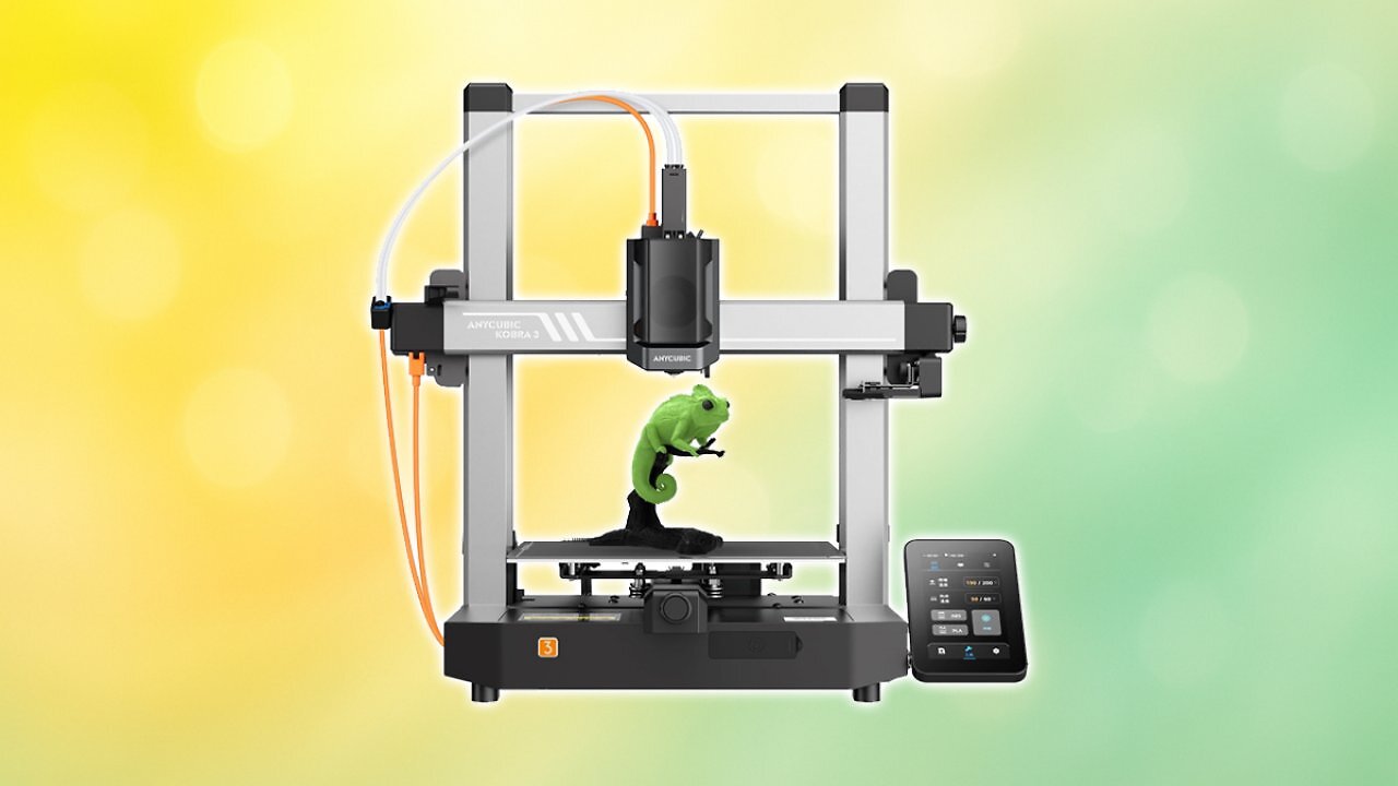 [04/07/2025] Anycubic Kobra 3 3D Drucker, 600mm/s Hochgeschwindigkeitsdruck, Hohe Präzision Auto-Leveling und Auto Z-Offset, Intelligenter Mehrfarbendruck über ACE Pro, Druckgröße 250 * 250 * 260mm Amazon Angebot