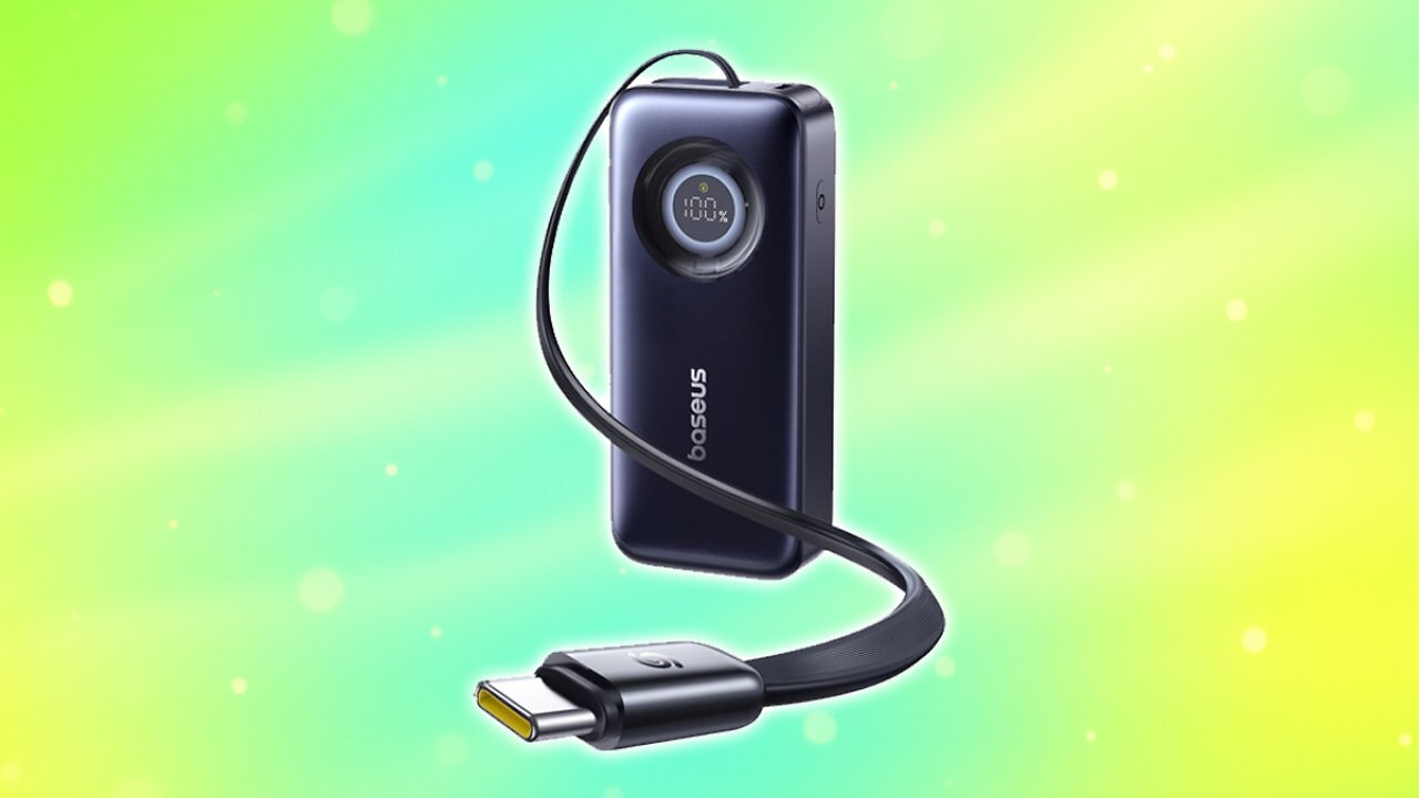 [10/07/2025] Baseus EnerCore Powerbank 20000mAh mit Einziehbares 70cm USB-C Kabel, 67W Höchstleistung mit 2X USB-C, kompatibel mit iPhone 16/15 Serie, iPad, MacBook, Loptop, Samsung und mehr Amazon Angebot