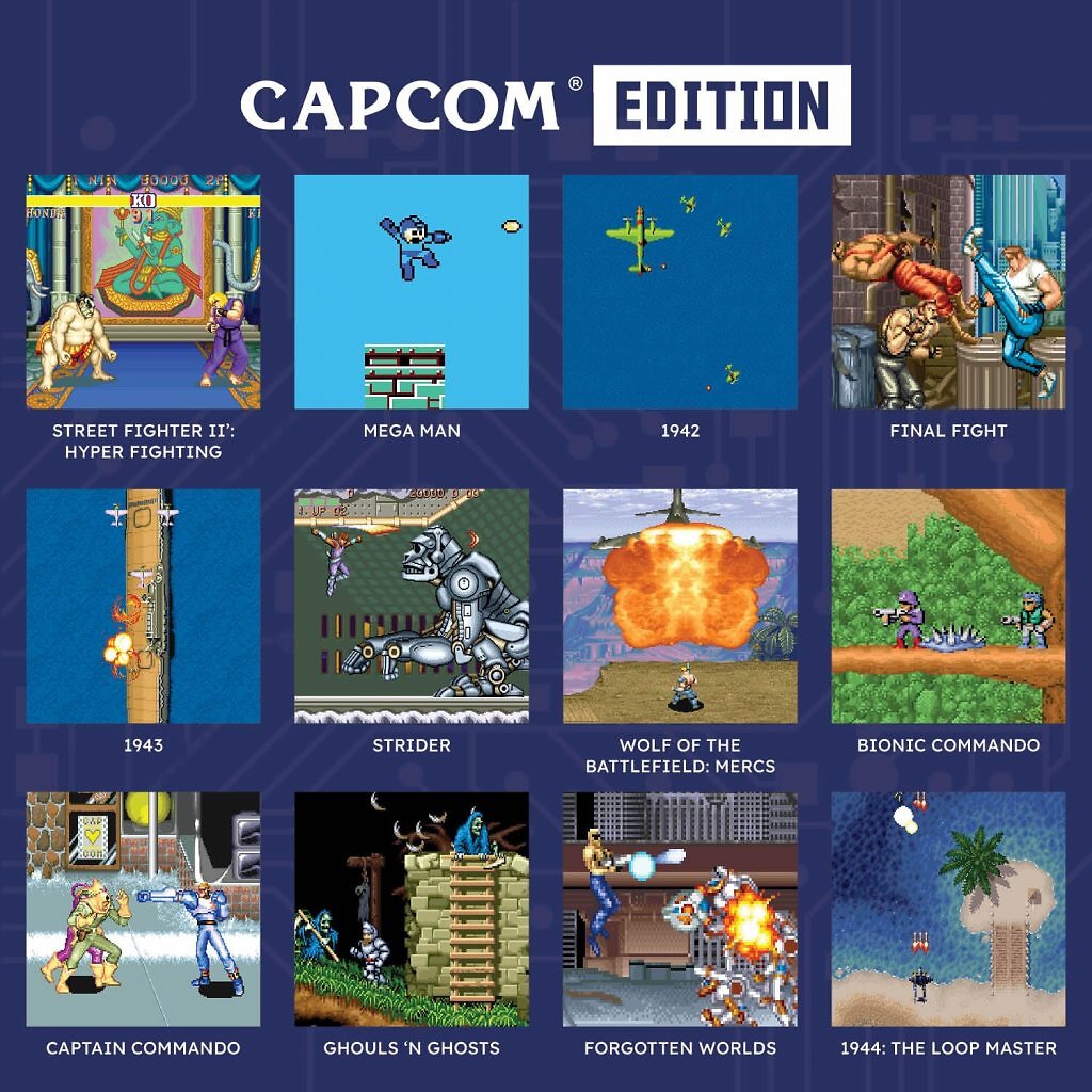 [21/07/2025] Die Auswahl der auf dem Blaze Capcom Super Pocket vorinstallierten Titel ist zwar stark actionlastig. Mir jedenfalls gefällt genau dieser Retro-Game-Typ, daher sind Ghouls'n'Ghost, die 194x-Reihe und Final Fight meine Favoriten.