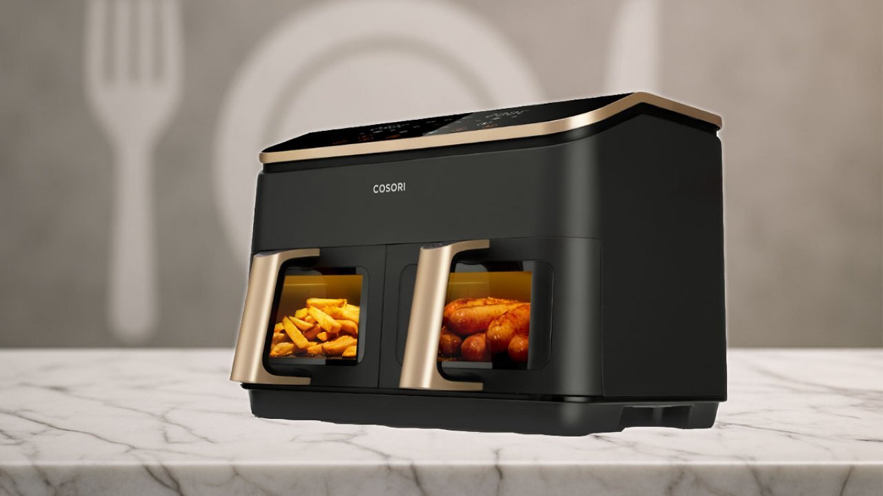 [09/07/2025] Cosori Dual Basket Airfryer CAF-R901 Deal zum Prime Day