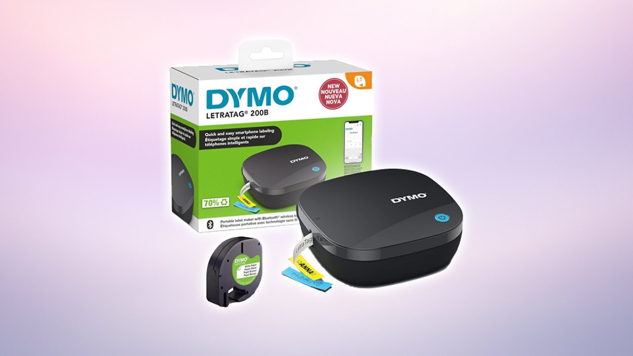 [03/07/2025] DYMO LetraTag 200B-Beschriftungsgerät mit Bluetooth / kompakter Etikettendrucker / verbindet Sich über Wireless Bluetooth-Technologie mit iOS und Android / inklusive 1 x Papierschriftband in Weiß Amazon Angebot