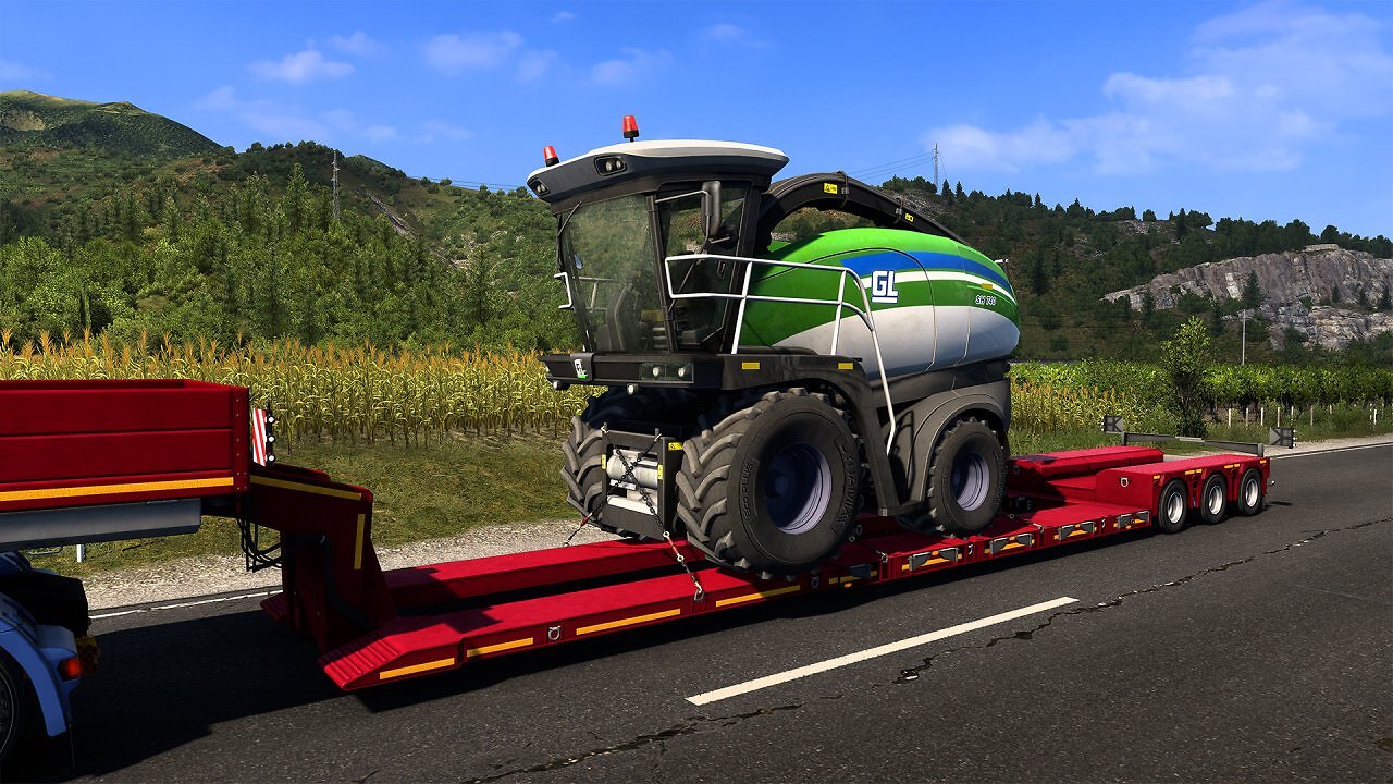 Eines der neuen Transportmittel im Farm-Machinery-DLC.