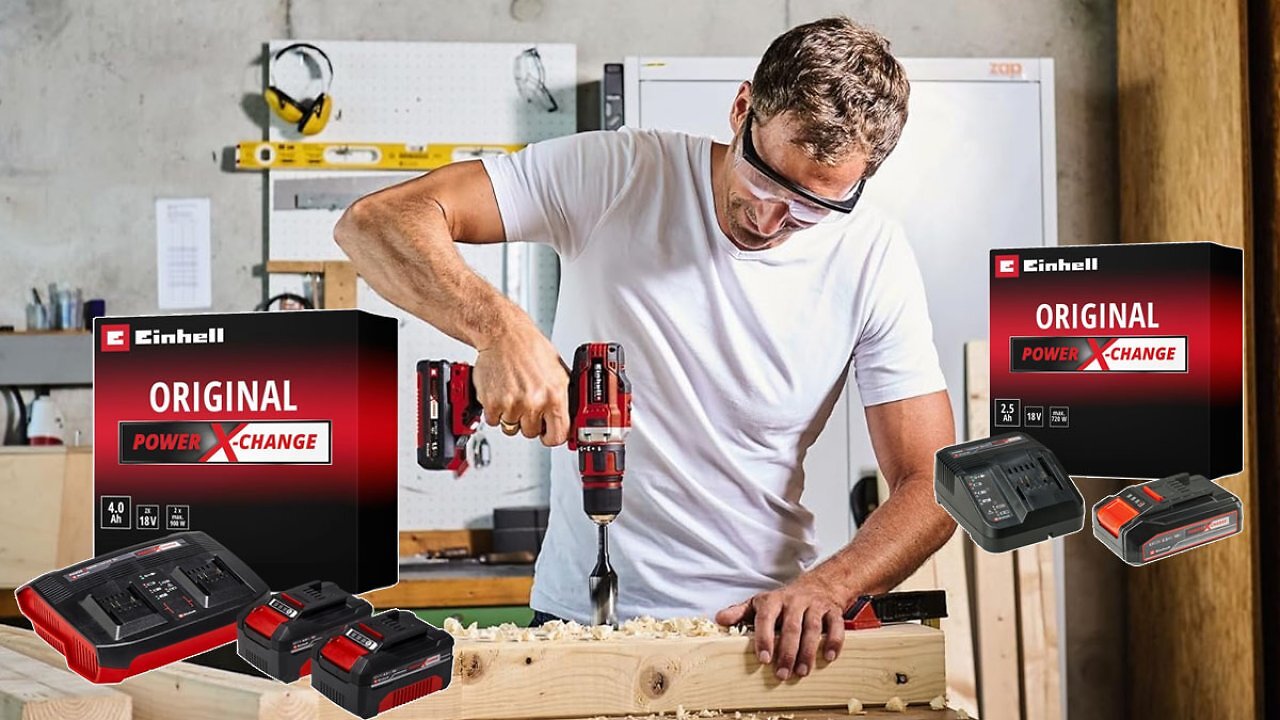 Günstiger als im Baumarkt: Einhell 18V Akku Spar-Sets mit Ladegerät - unfassbar beliebt