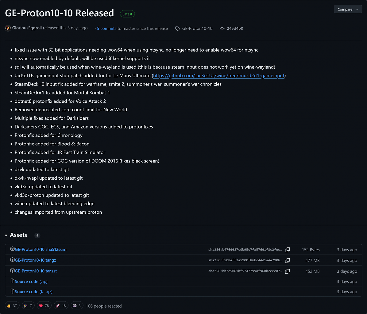 [22/07/2025] GE-Proton10-10