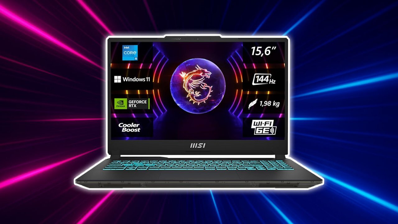 [21/07/2025] Preisbrecher für 624 Euro: 144 Hz schneller MSI Gaming-Laptop mit RTX 4050 im Abverkauf