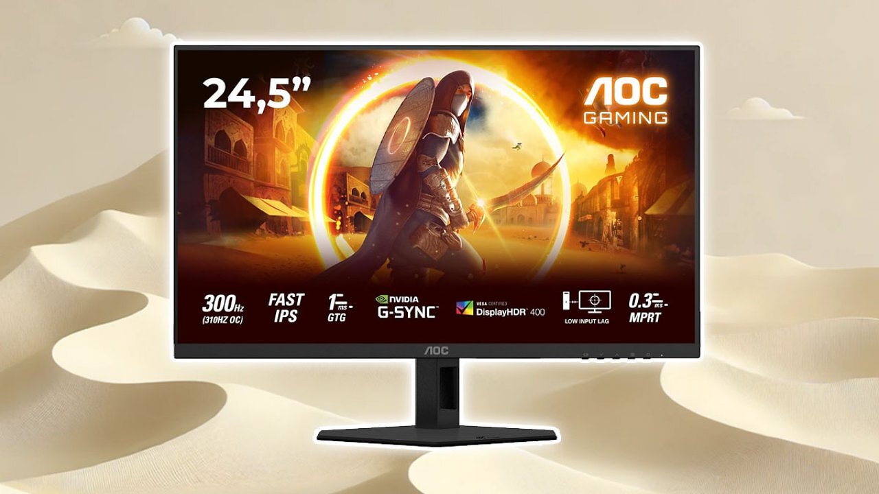 [29/07/2025] Preisbrecher mit 300 Hz: Händler-Wettkampf beschert besonders günstigen Gaming-Monitor