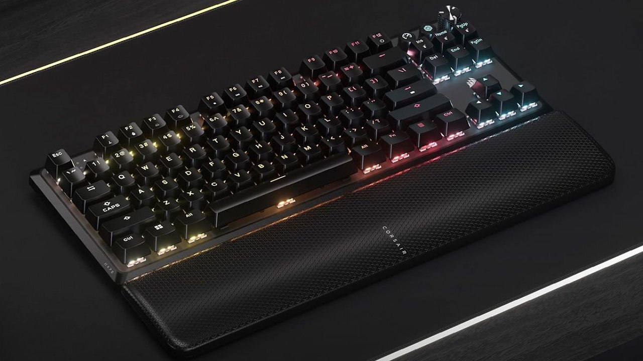 [15/07/2025] Weit unter Vergleichspreis: Kabellose, vorgeschmierte Corsair Gaming-Tastatur bei Amazon