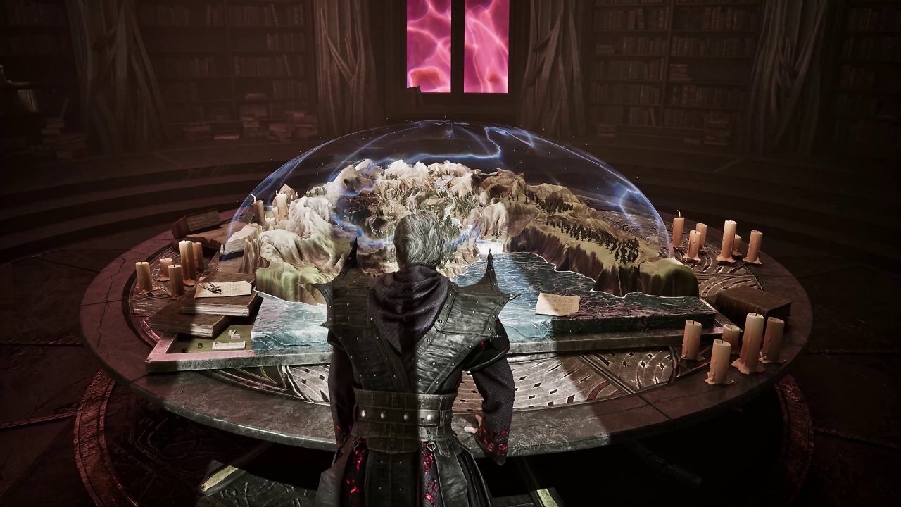 [31/07/2025] Xardas im Gothic Remake: Wie auch schon bei den anderen bekannten Rüstungen weiß die Dämonenbeschwörer-Robe optisch mit vielen originalgetreuen Details zu überzeugen. Die schmächtigere Figur (etwa um die Taille) ergibt bei Magiern Sinn.