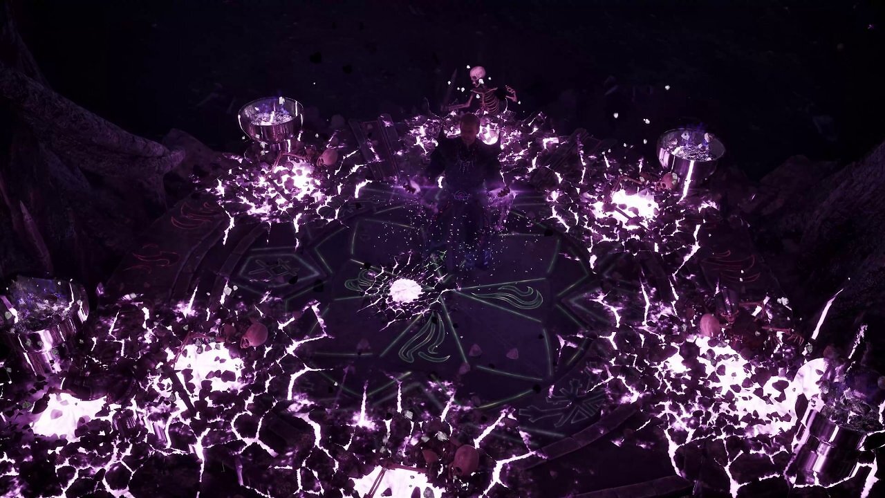[31/07/2025] Der namenlose Held in der Dämonenbeschwörer-Robe: Das Gothic Remake kann Zauber in der Unreal Engine 5 hübsch inszenieren.