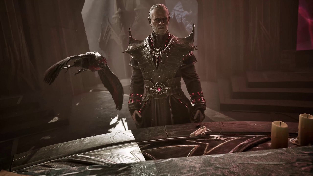 [31/07/2025] Xardas im Gothic Remake: Wie auch schon bei den anderen bekannten Rüstungen weiß die Dämonenbeschwörer-Robe optisch mit vielen originalgetreuen Details zu überzeugen. Die schmächtigere Figur (etwa um die Taille) ergibt bei Magiern Sinn.