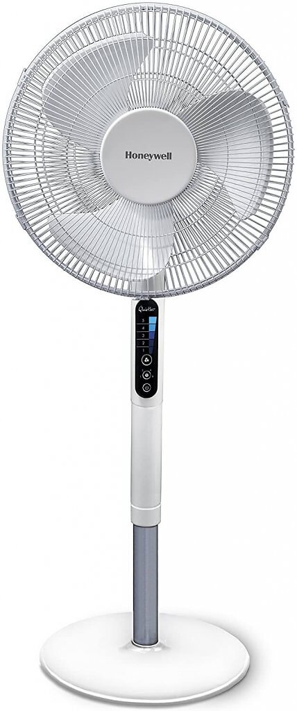 Ein Ventilator vor weißem Hintergrund