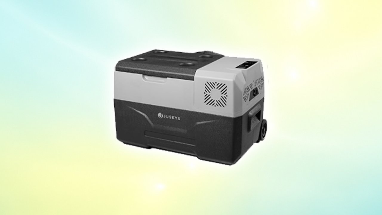[26/07/2025] Juskys Kompressor Kühlbox 30 Liter 12/24/230 V für Auto, Lkw, Reisemobil, Camping - Mini Kühlschrank kalt & warm - Kompressorkühlbox Steckdose - Grau [Energieklasse D] Amazon Angebot
