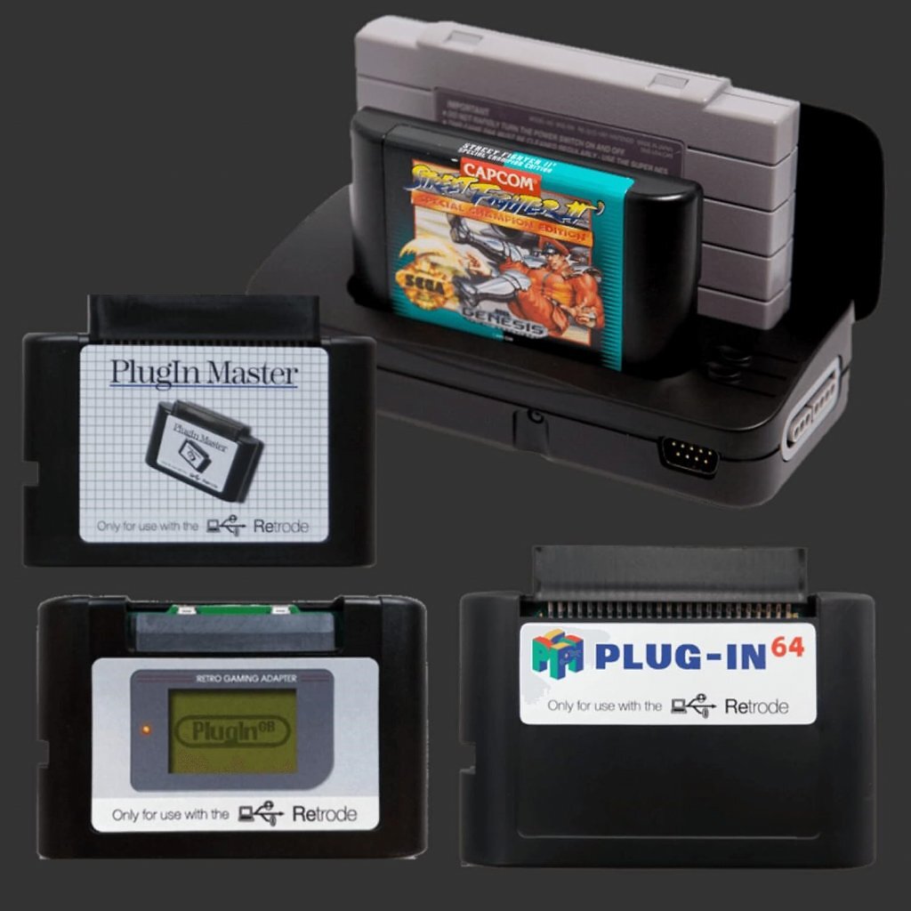 [22/07/2025] Für die Retrode2 biete der Dragonbox Shop zusätzlich verschiedene Plug-ins an. Mit denen kann ich auch meine Spielemodule für das Sega Masters System, das N64 und den GBX auslesen und sichern.